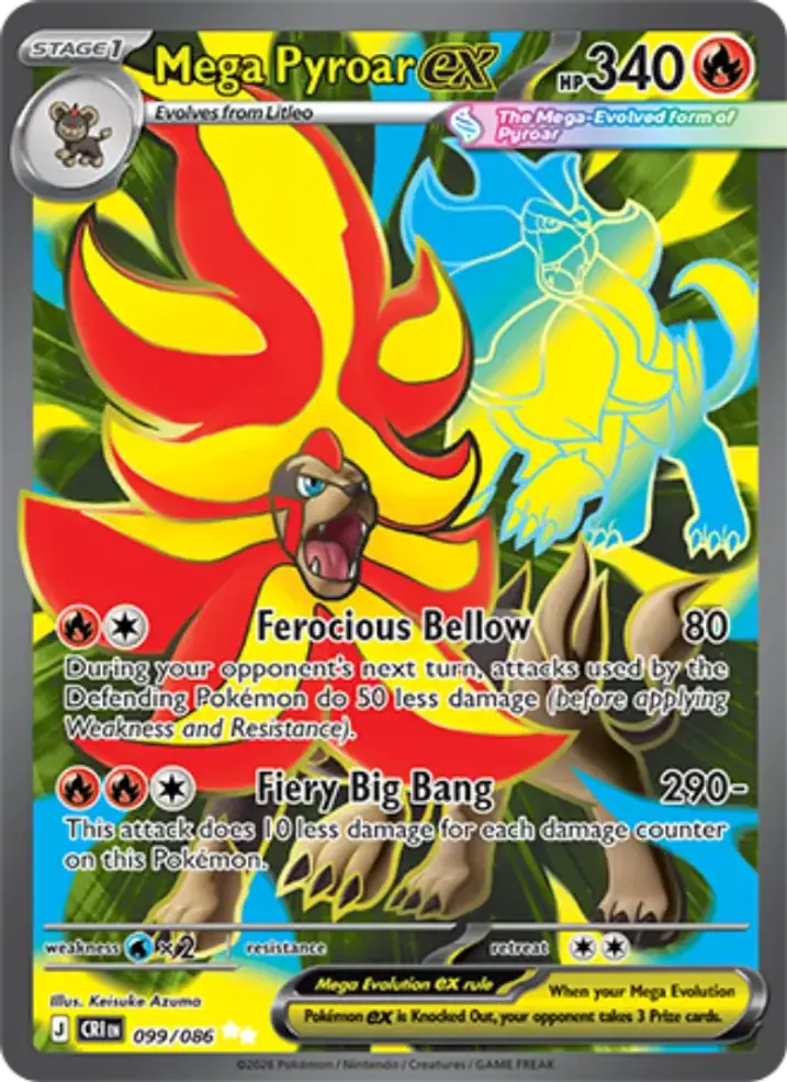 Mega Pyroar ex 