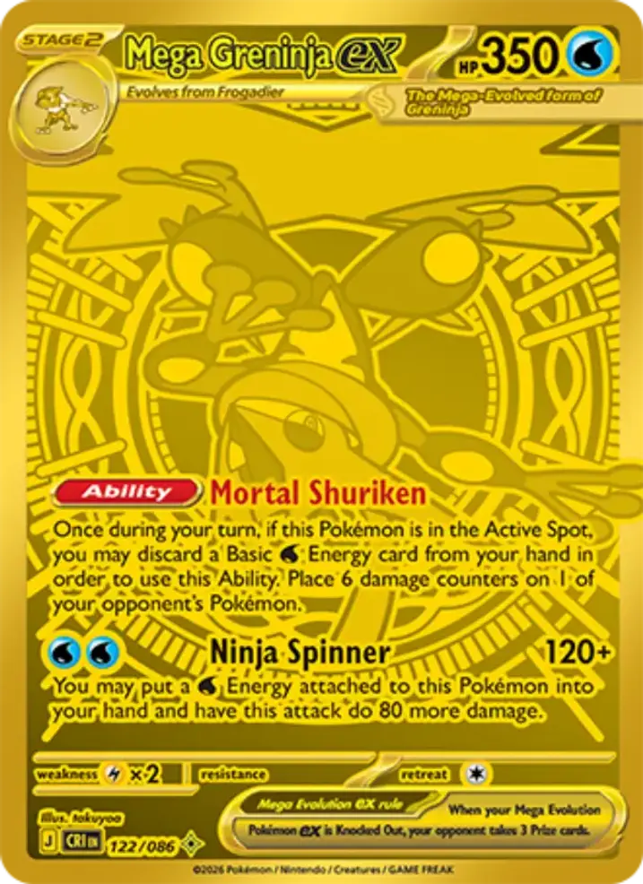 Mega Greninja ex 