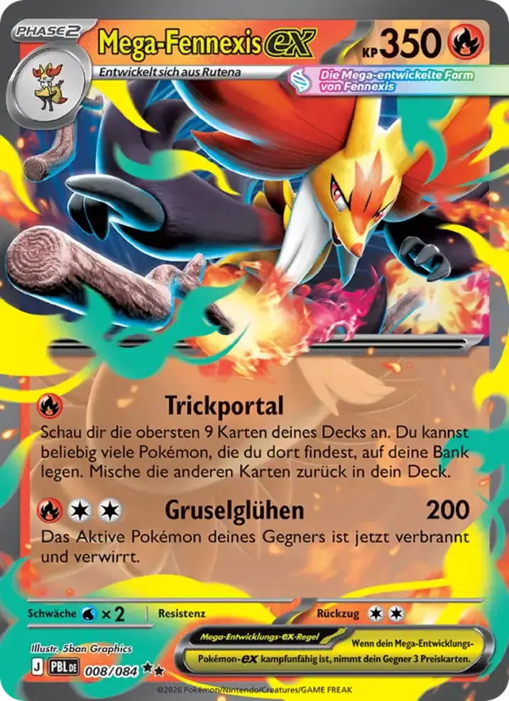 Mega Delphox ex 