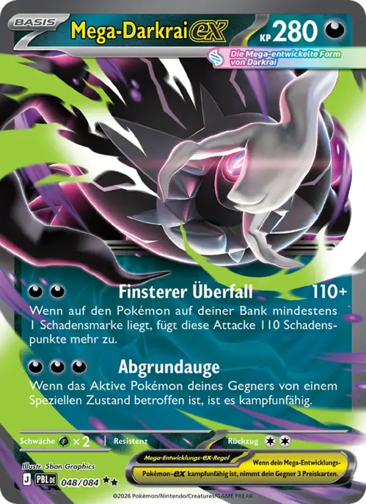 Mega Darkrai ex 