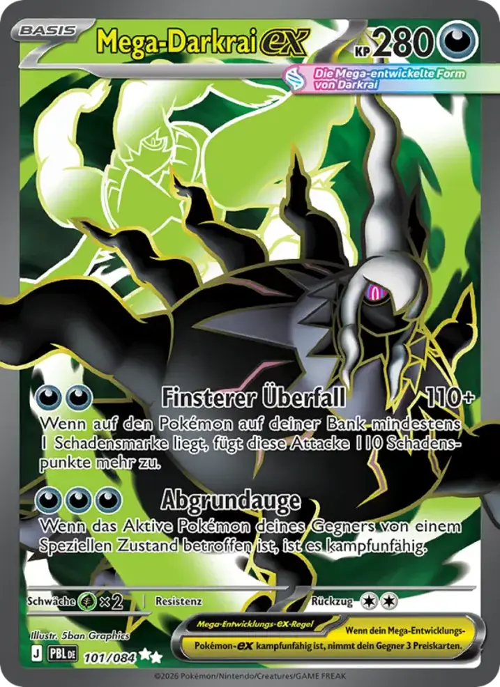Mega Darkrai ex 