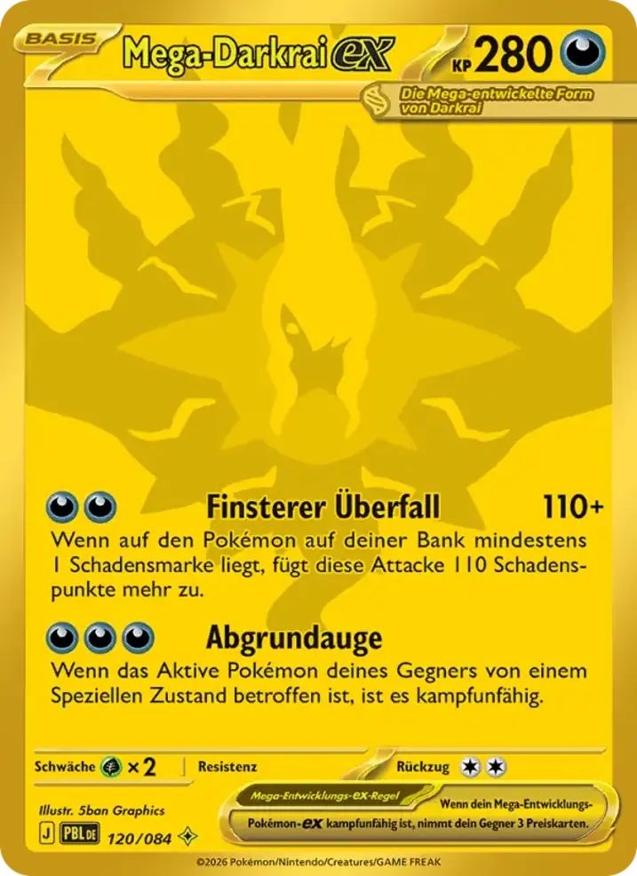 Mega Darkrai ex 
