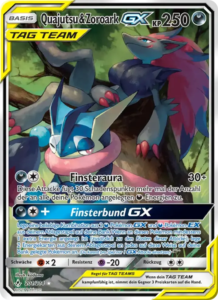 Greninja & Zoroark GX 
