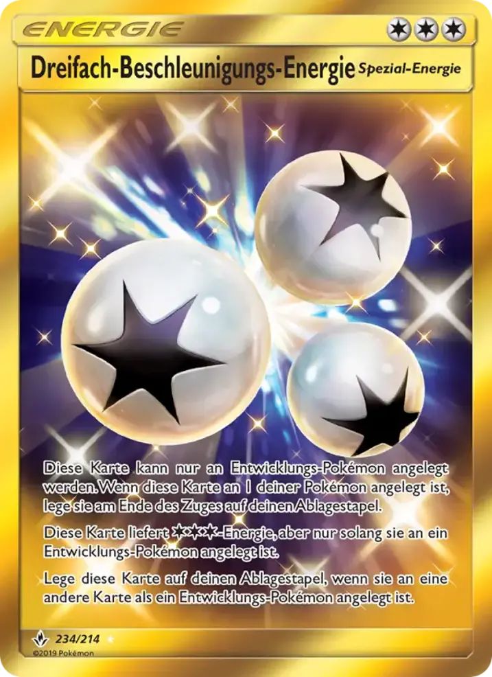 Triple Acceleration Energy