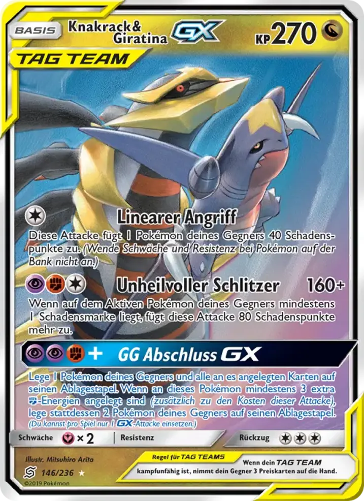 Garchomp & Giratina GX 
