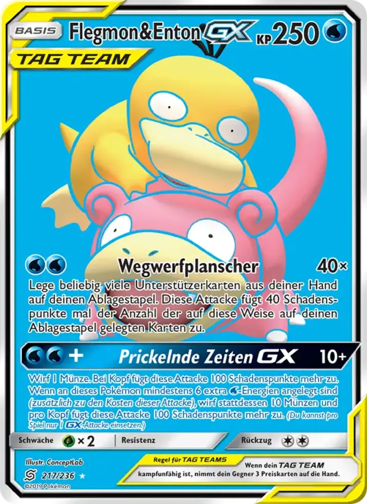 Slowpoke & Psyduck GX 