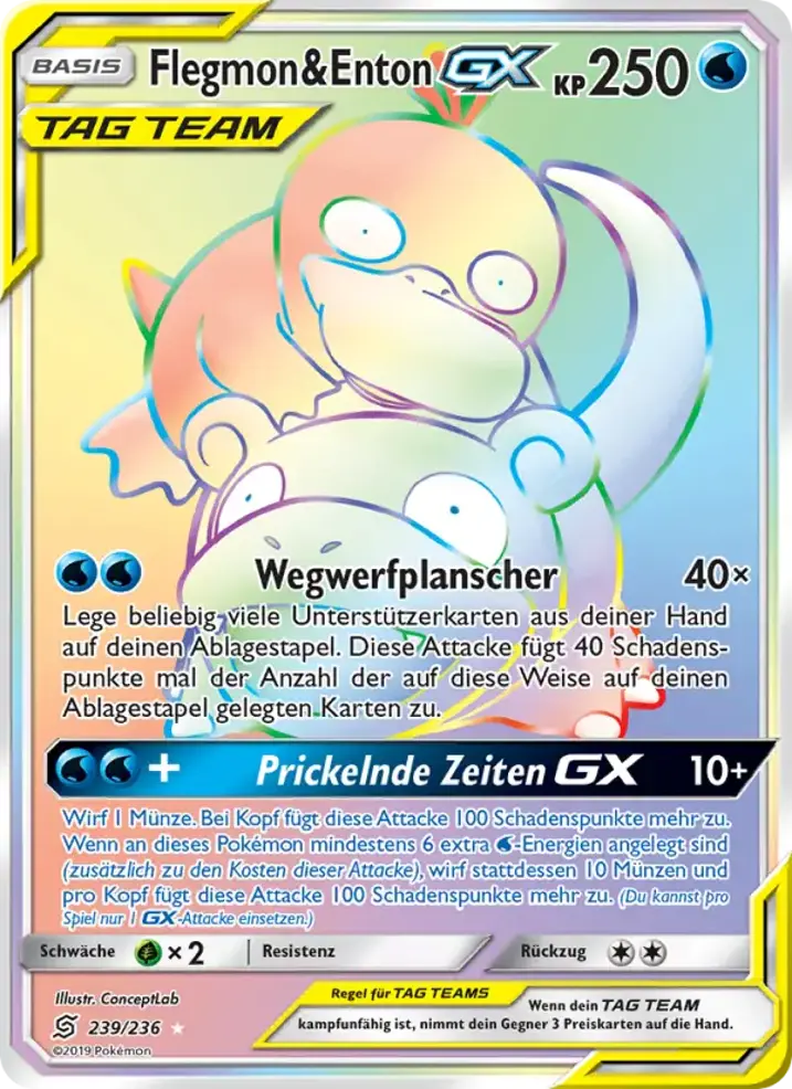 Slowpoke & Psyduck GX 