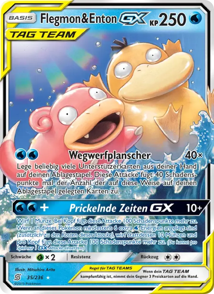 Slowpoke & Psyduck GX 