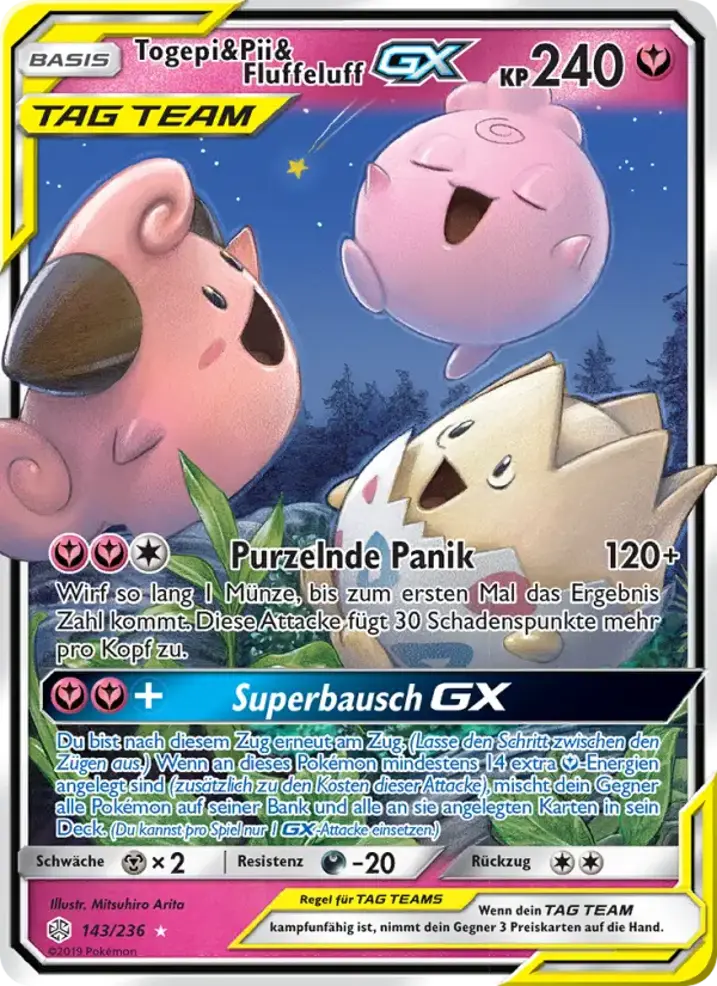 Togepi & Cleffa & Igglybuff GX 