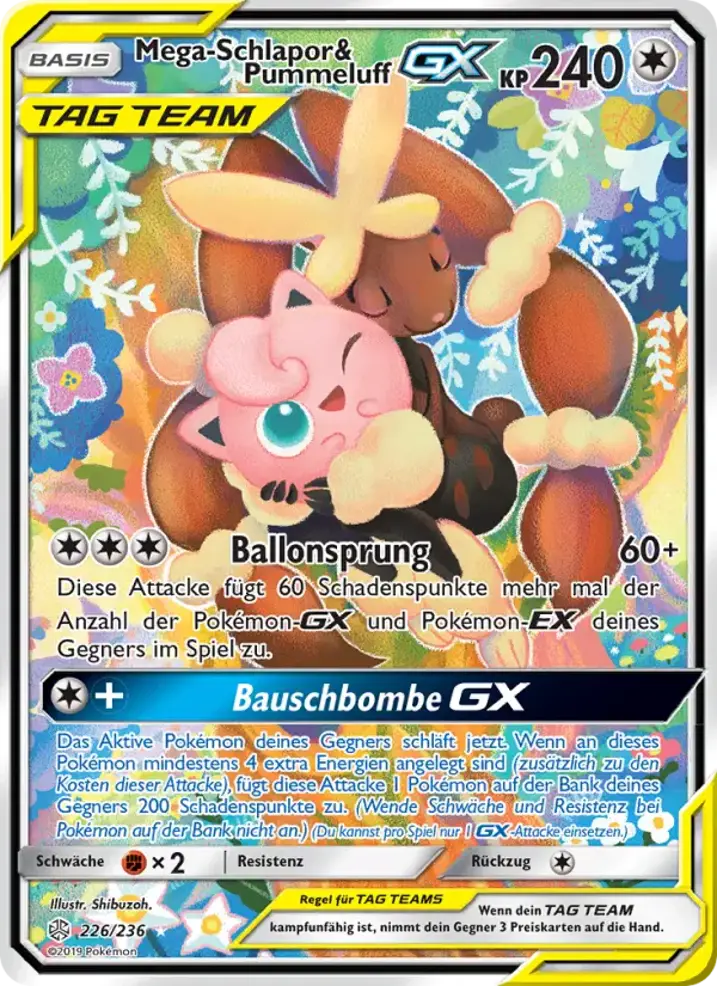 Mega Lopunny & Jigglypuff GX 