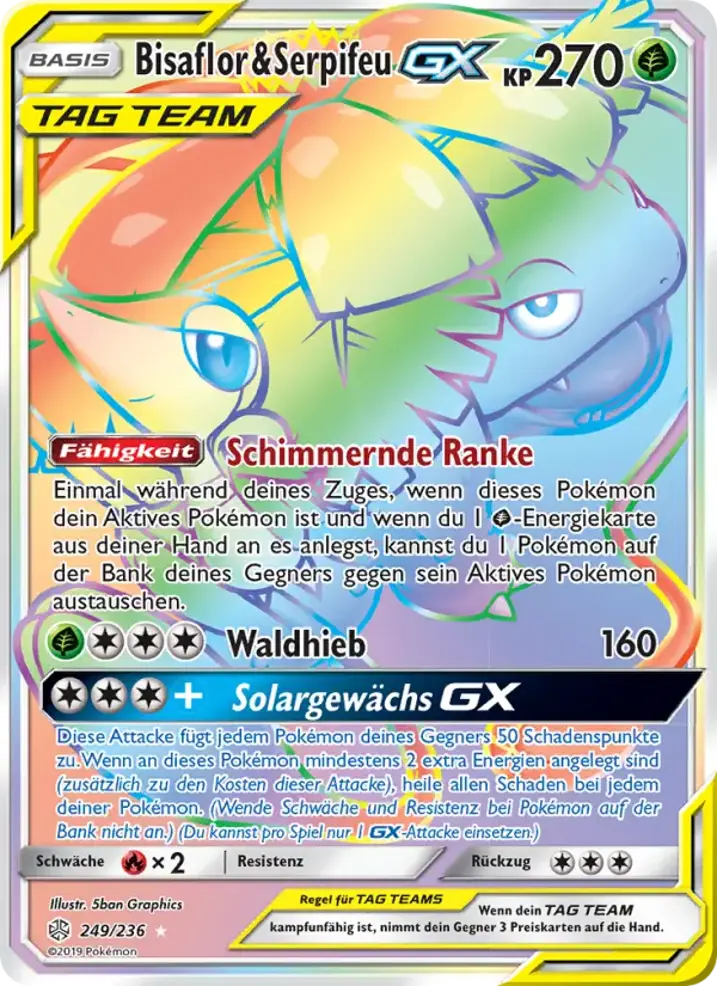 Venusaur & Snivy GX 