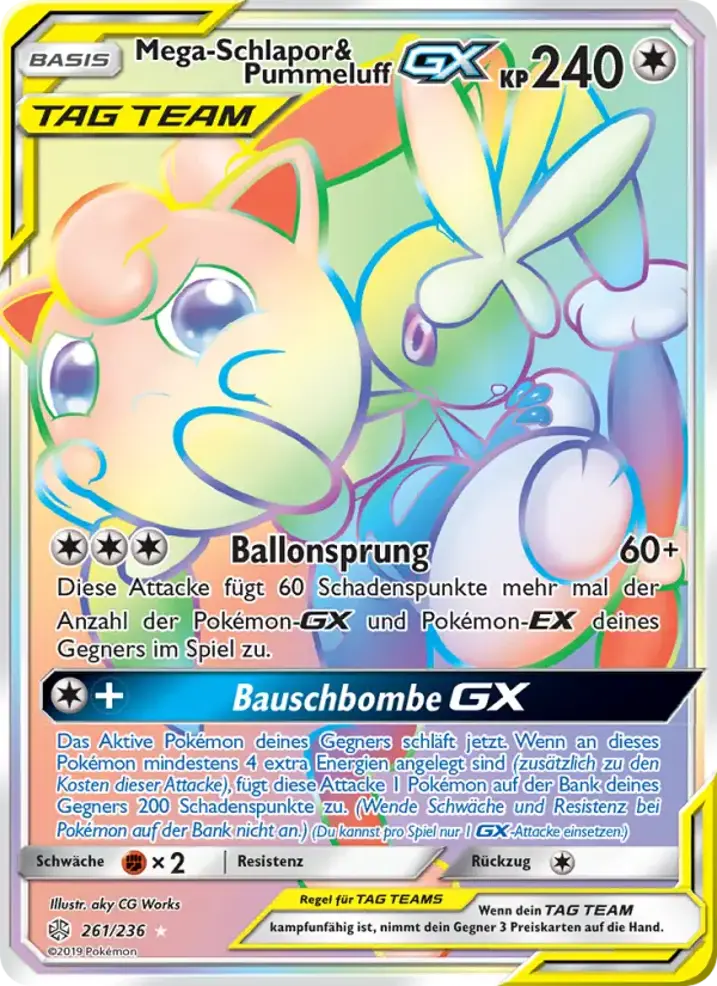 Mega Lopunny & Jigglypuff GX 