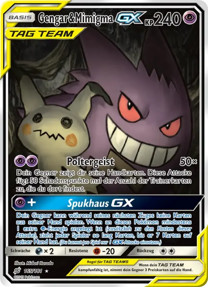 Gengar & Mimikyu GX 