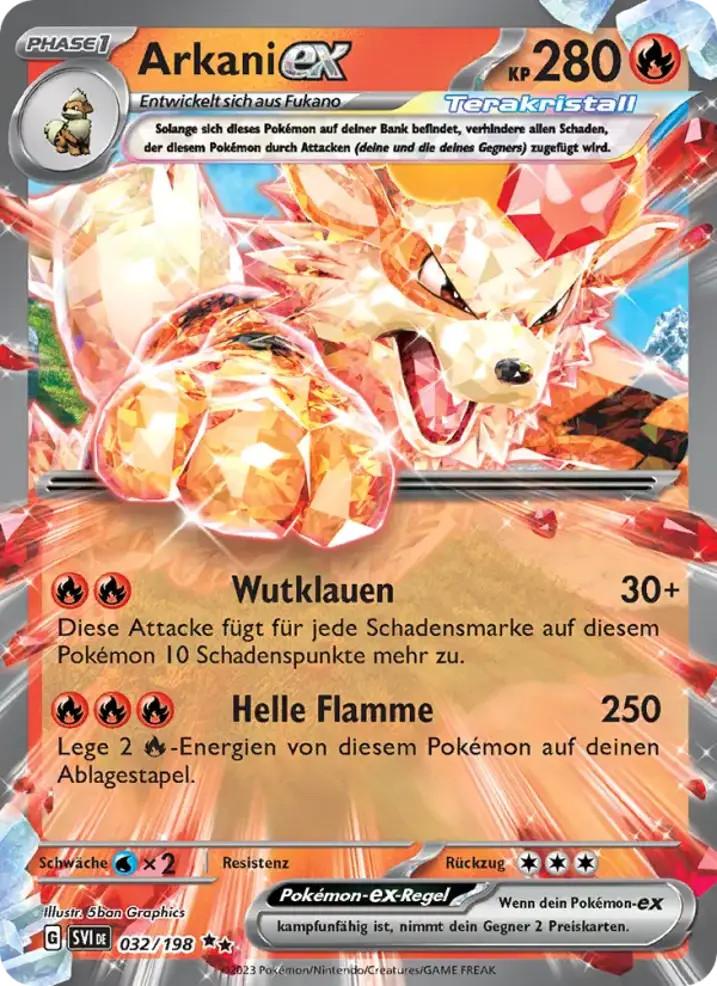Arcanine ex 