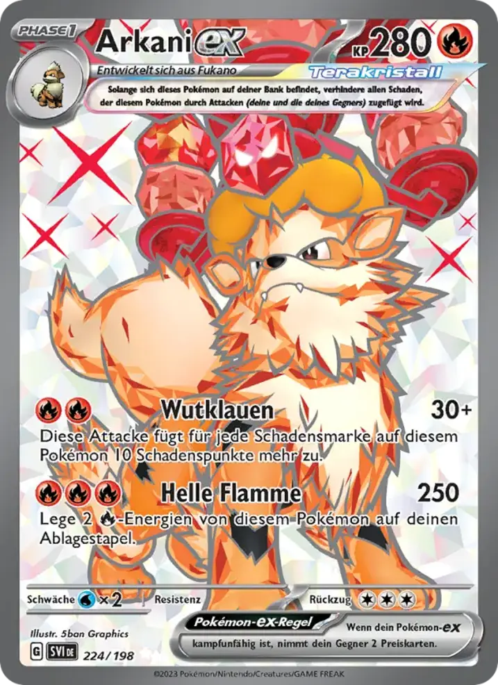 Arcanine ex 