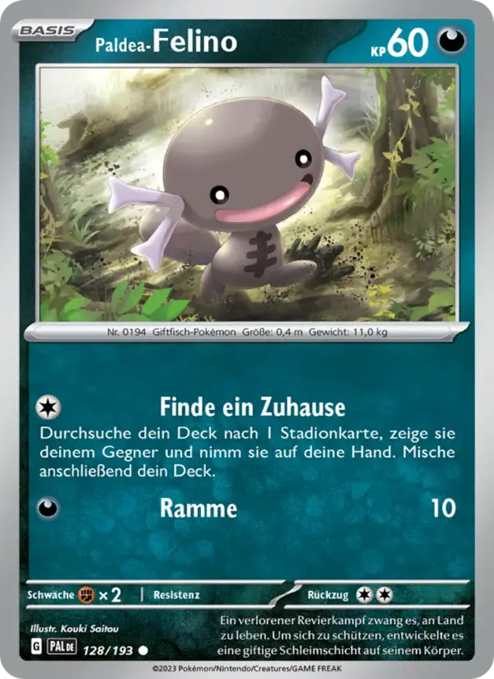 Paldean Wooper 