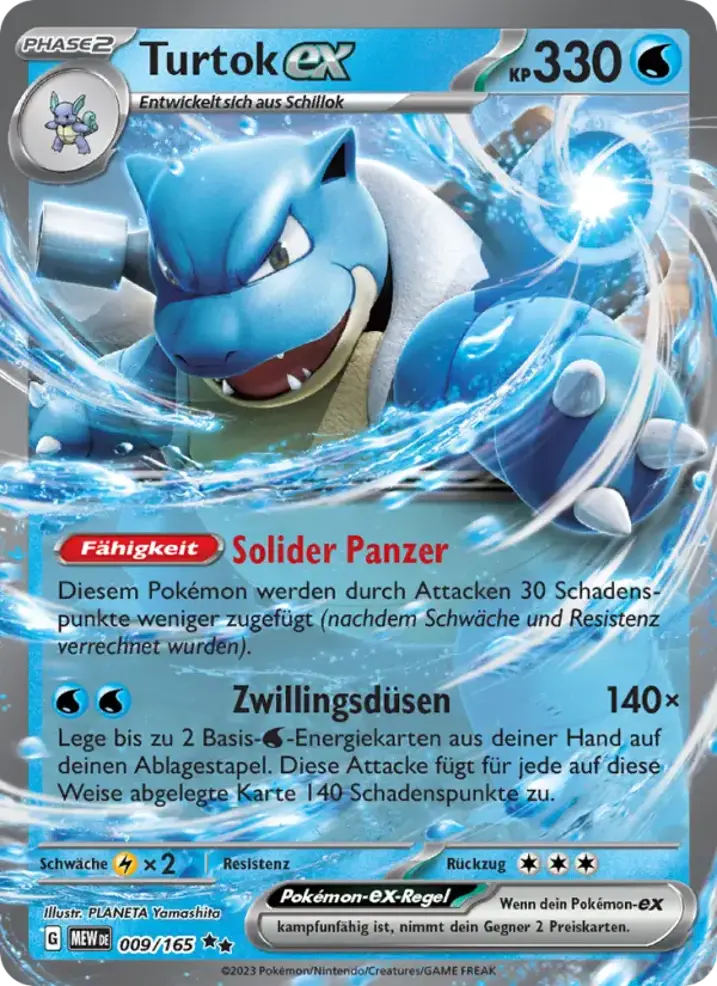 Blastoise ex 