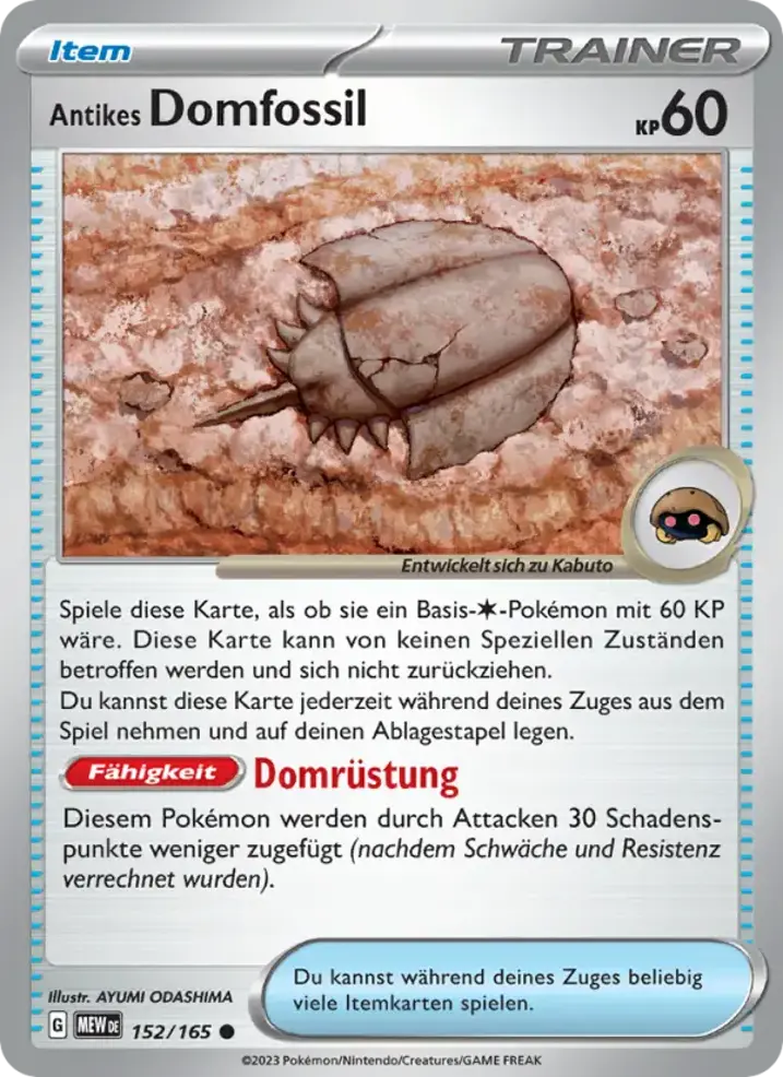 Antique Dome Fossil 