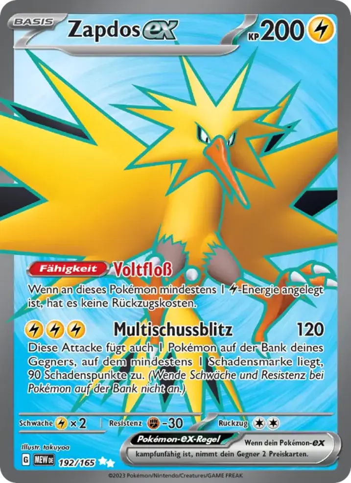 Zapdos ex 