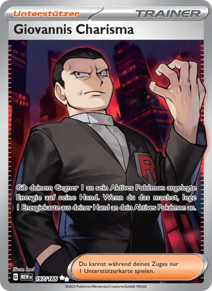Giovanni's Charisma
