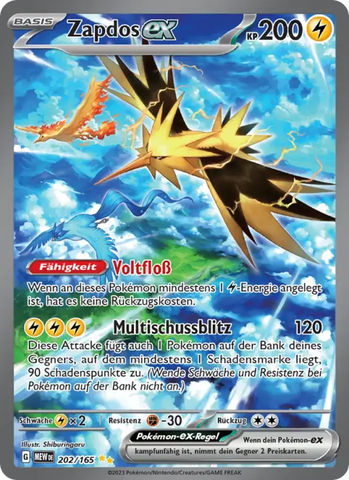 Zapdos ex 