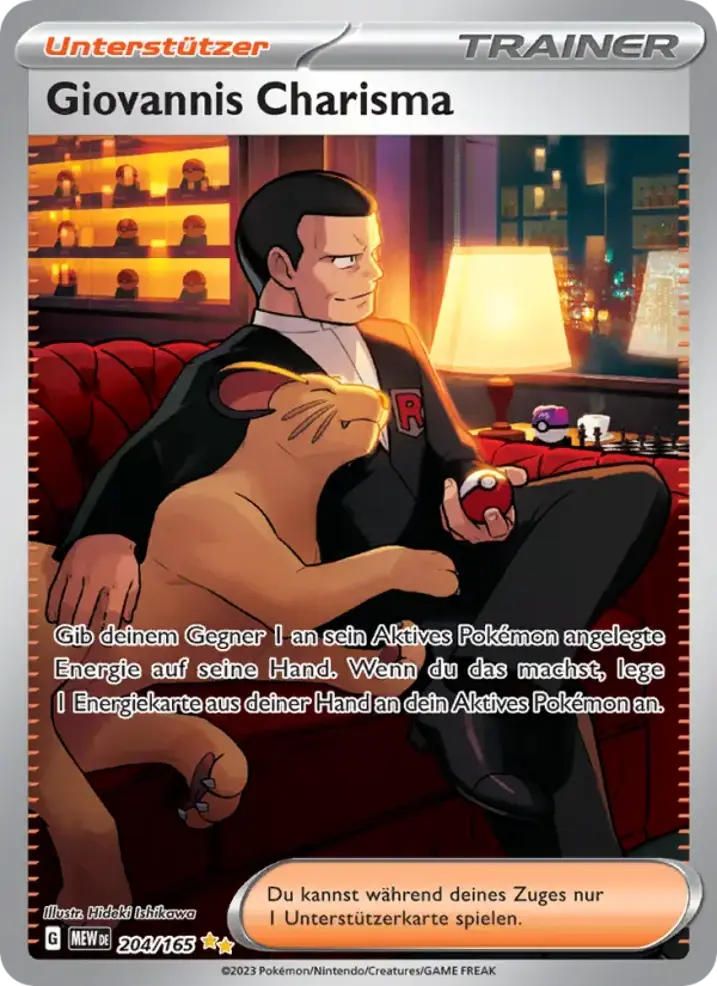 Giovanni's Charisma