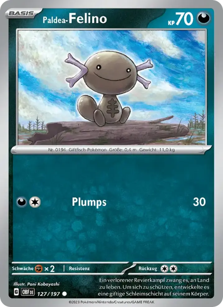 Paldean Wooper 