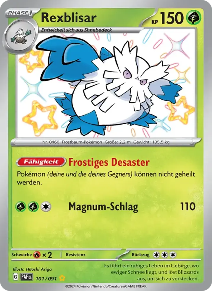 Abomasnow  Single: Pokemon Paldean Fates Einzelkarte