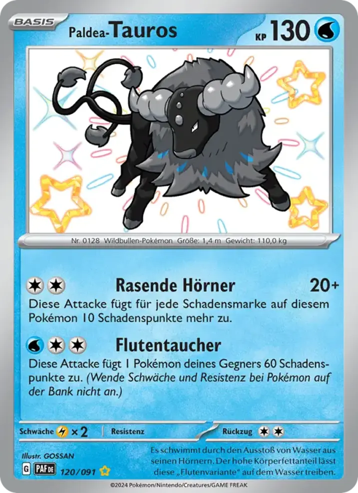 Paldean Tauros 