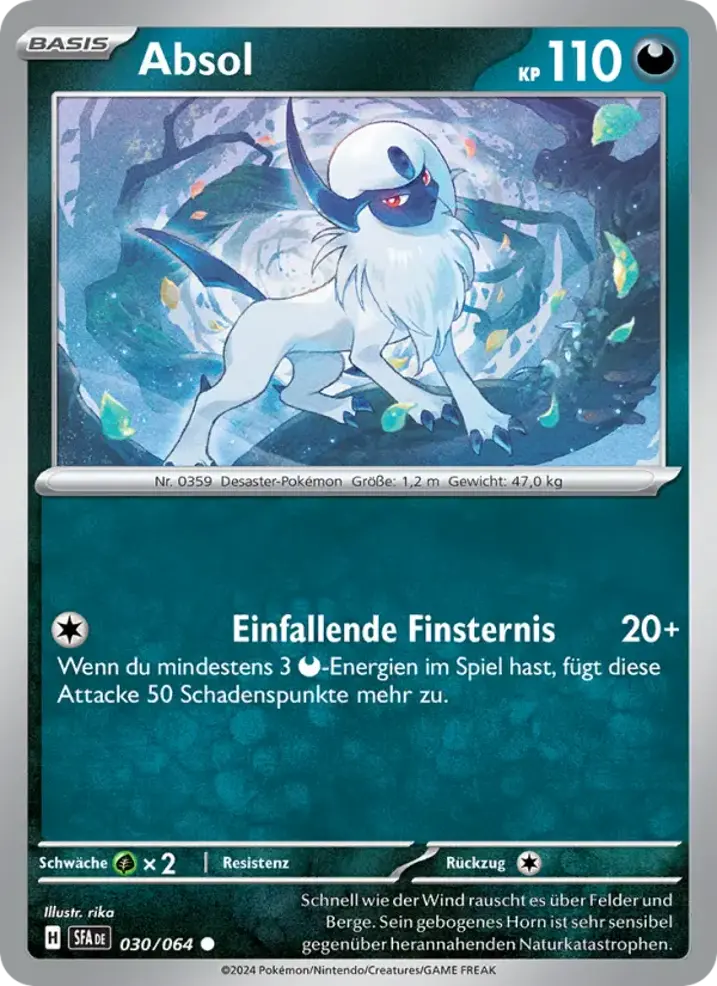 Absol  Single: Pokemon Shrouded Fable Einzelkarte
