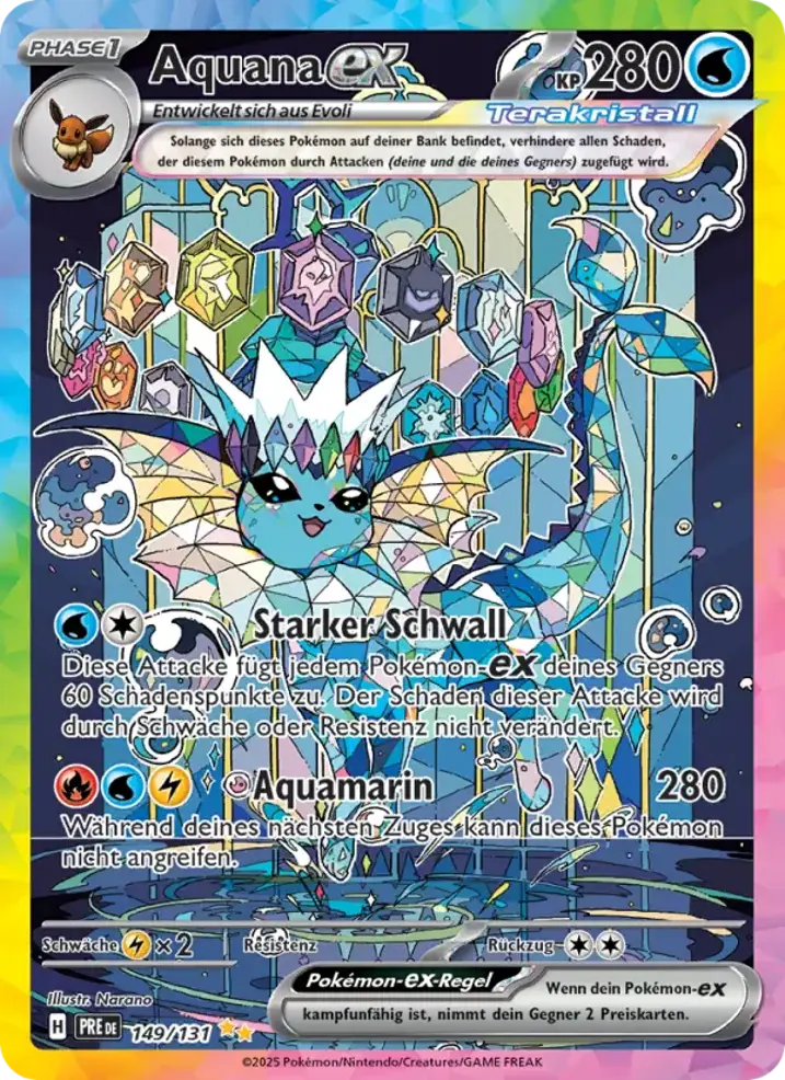 Vaporeon ex 