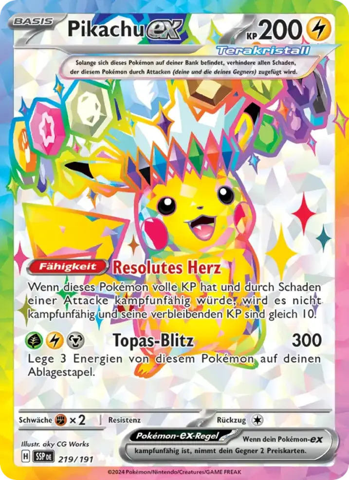 Pikachu ex 