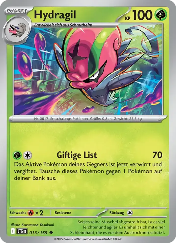 Accelgor  Single: Pokemon Journey Together Einzelkarte