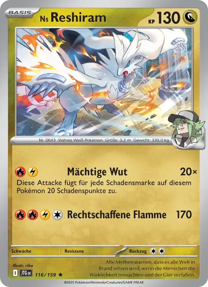 N's Reshiram 