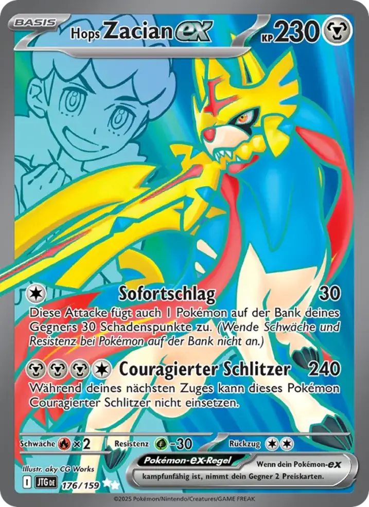 Hop's Zacian ex 