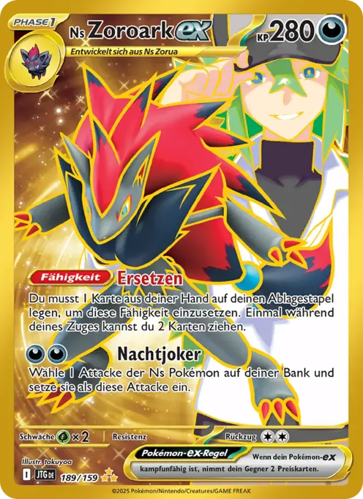 N's Zoroark ex 