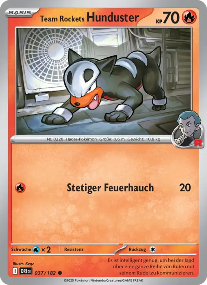 Team Rocket's Houndour 
