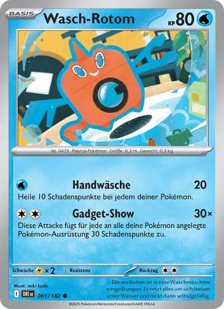 Wash Rotom 