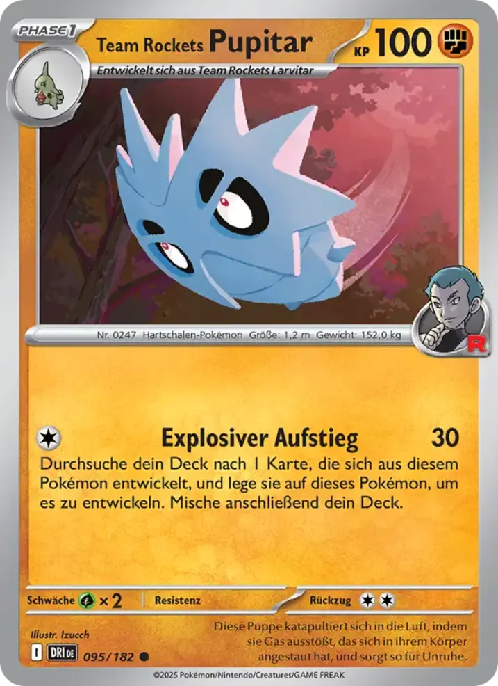 Team Rocket's Pupitar 