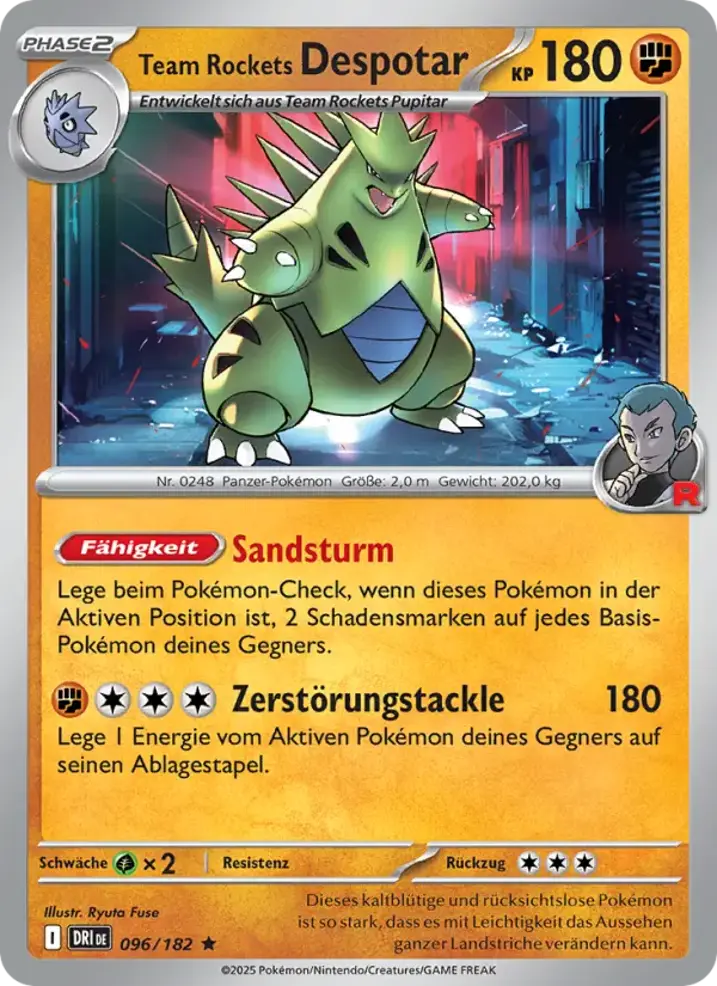 Team Rocket's Tyranitar 