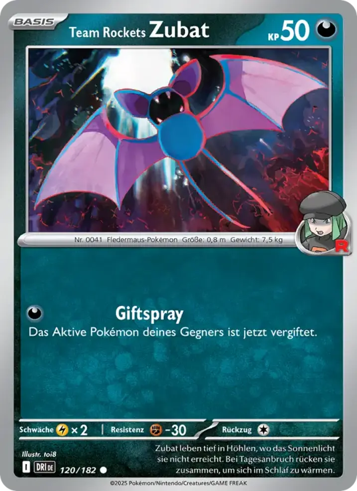 Team Rocket's Zubat 