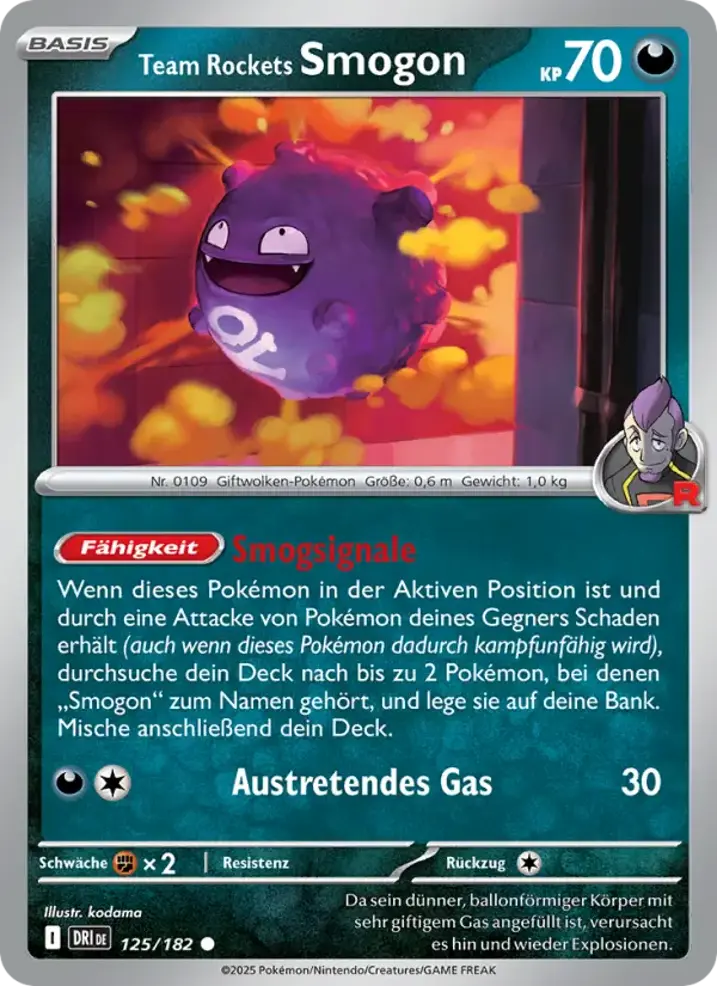 Team Rocket's Koffing 