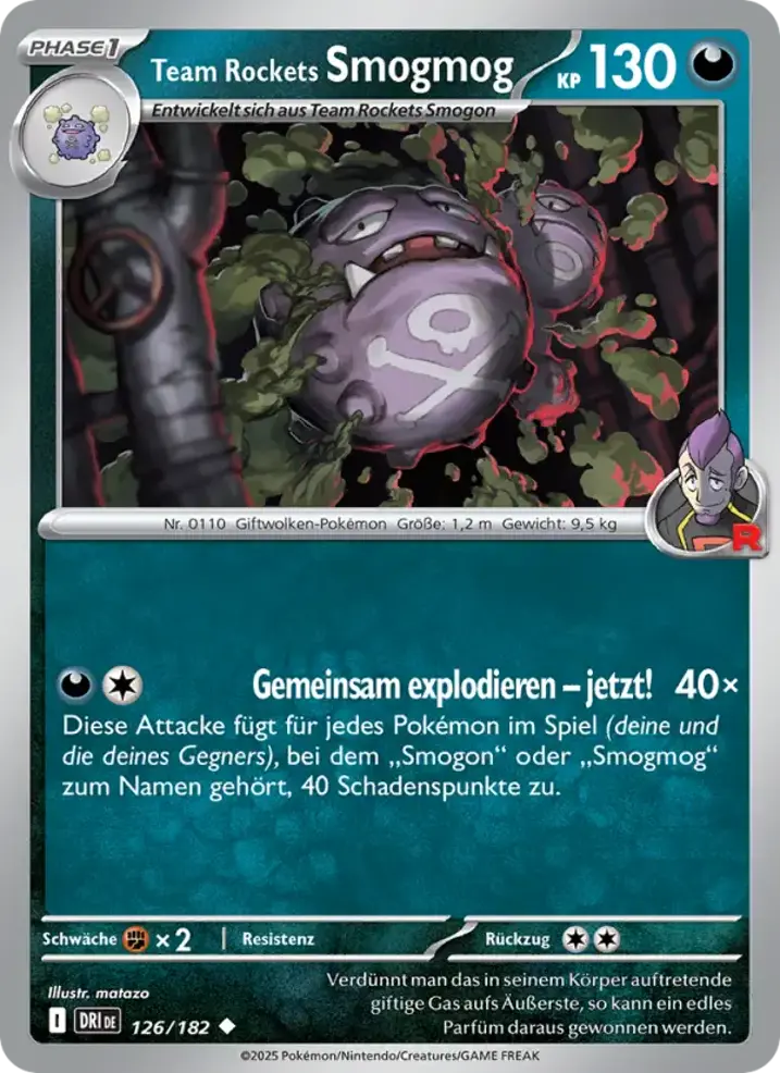 Team Rocket's Weezing 