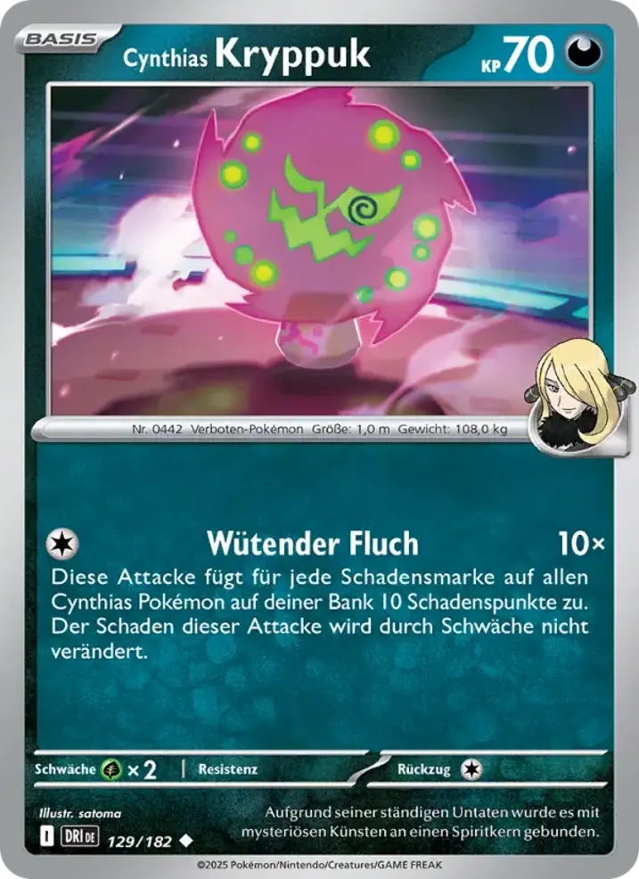 Cynthia's Spiritomb 