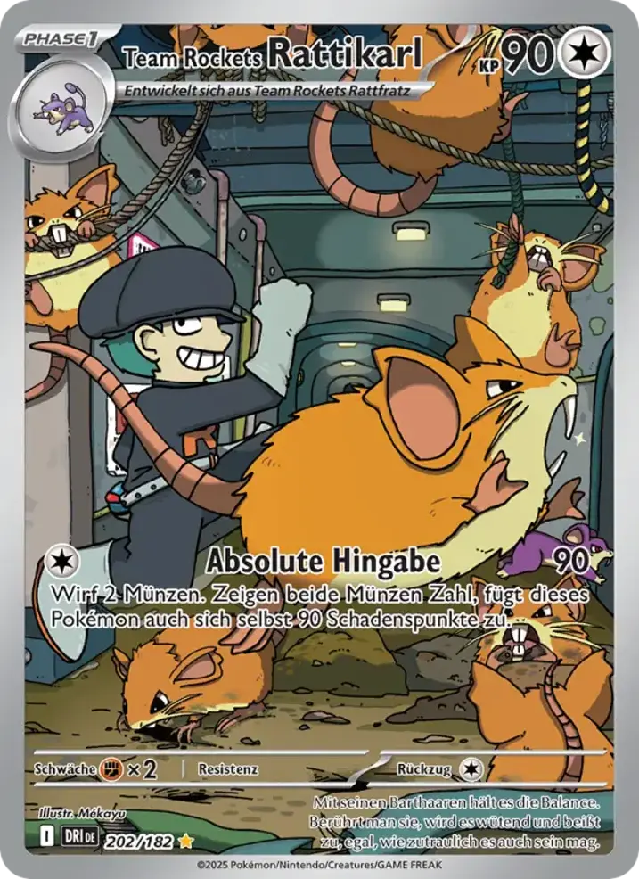 Team Rocket's Raticate 
