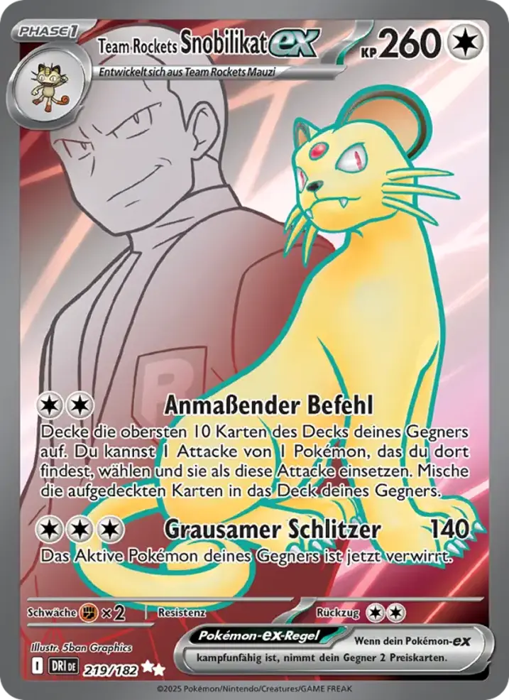 Team Rocket's Persian ex 