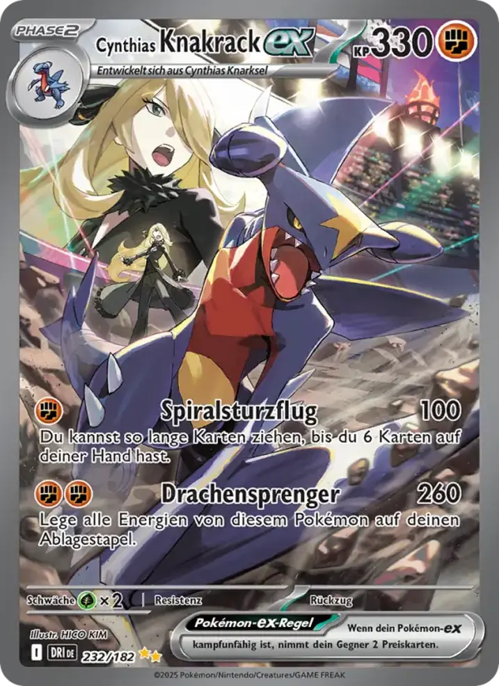 Cynthia's Garchomp ex 