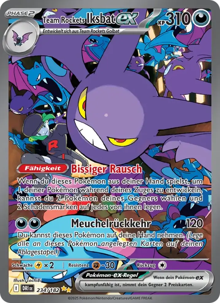 Team Rocket's Crobat ex 