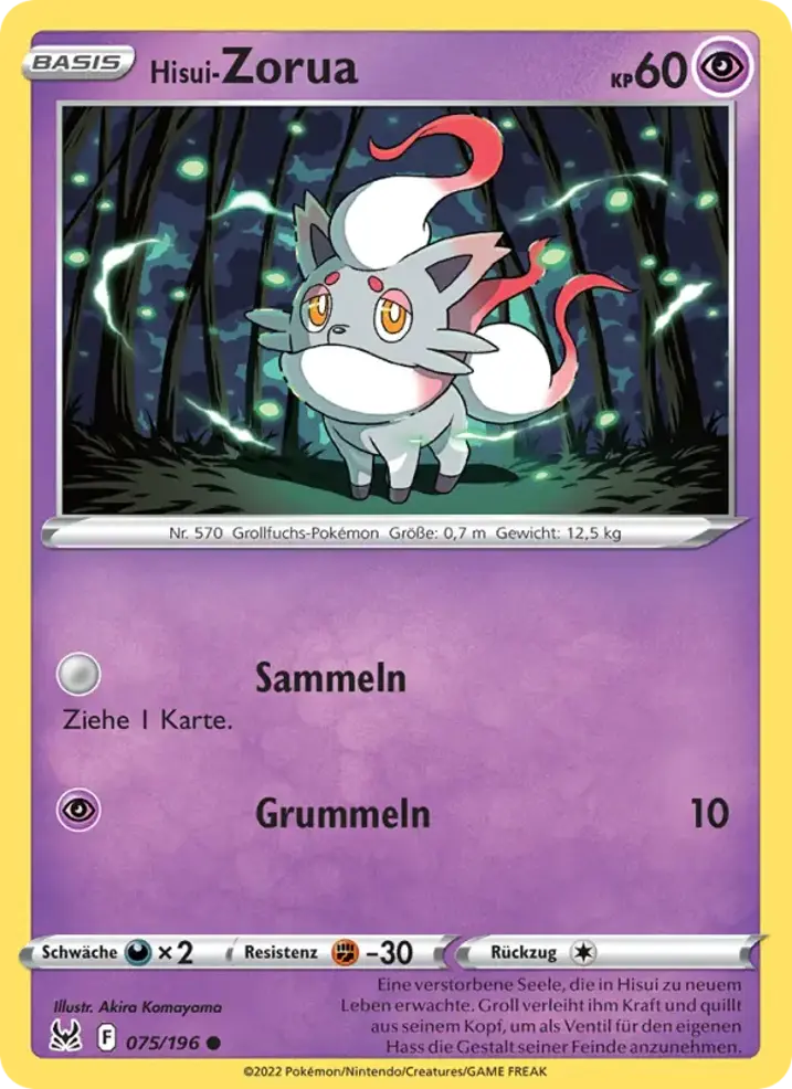 Hisuian Zorua 