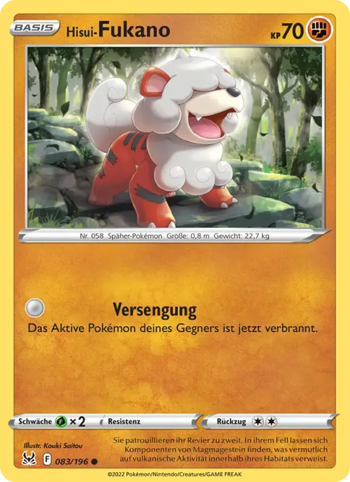 Hisuian Growlithe 